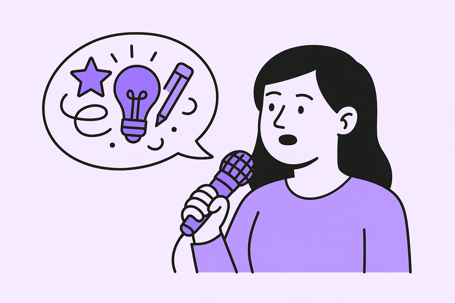 A creative voice is important to building a fanbase